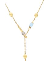 Collana Nanis Donna Soffio in Oro giallo Acquamarina 6 Ct CS22-587 - CS22-587